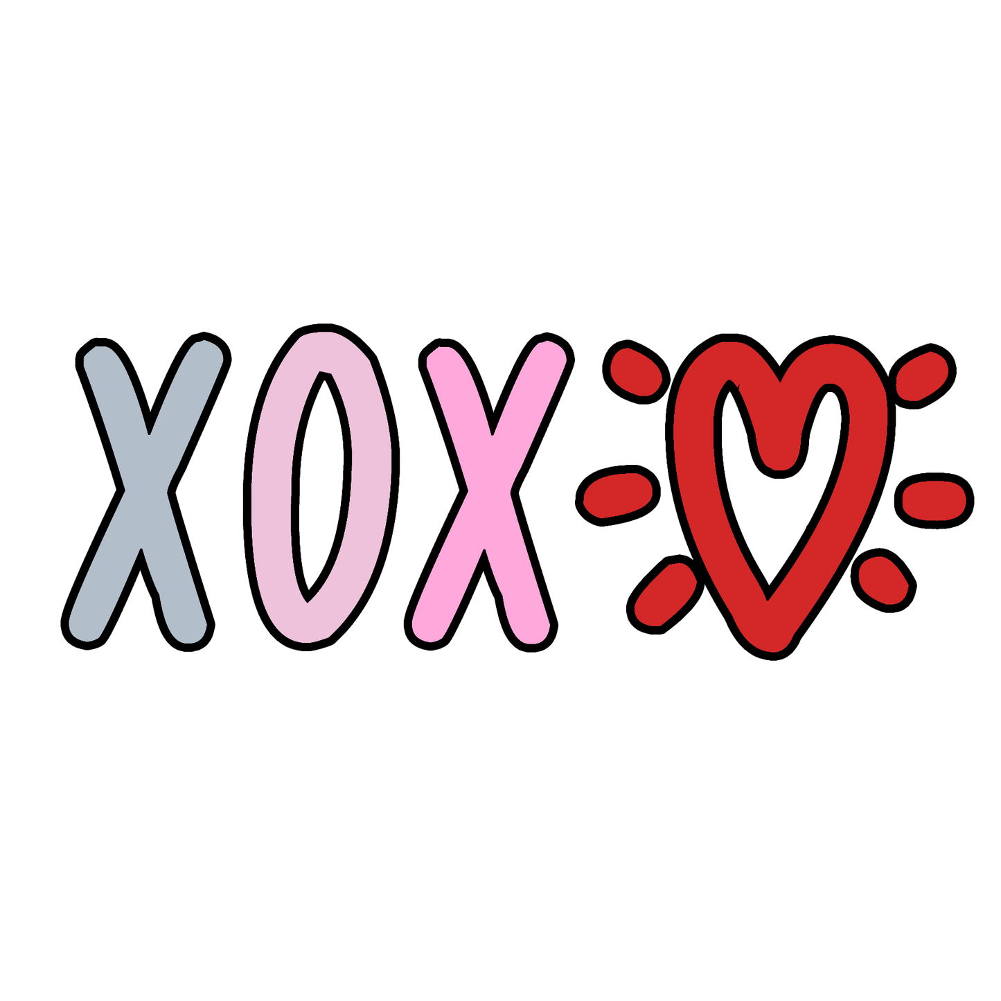 XOXO Ladies Shirt & Pant Pajama Set