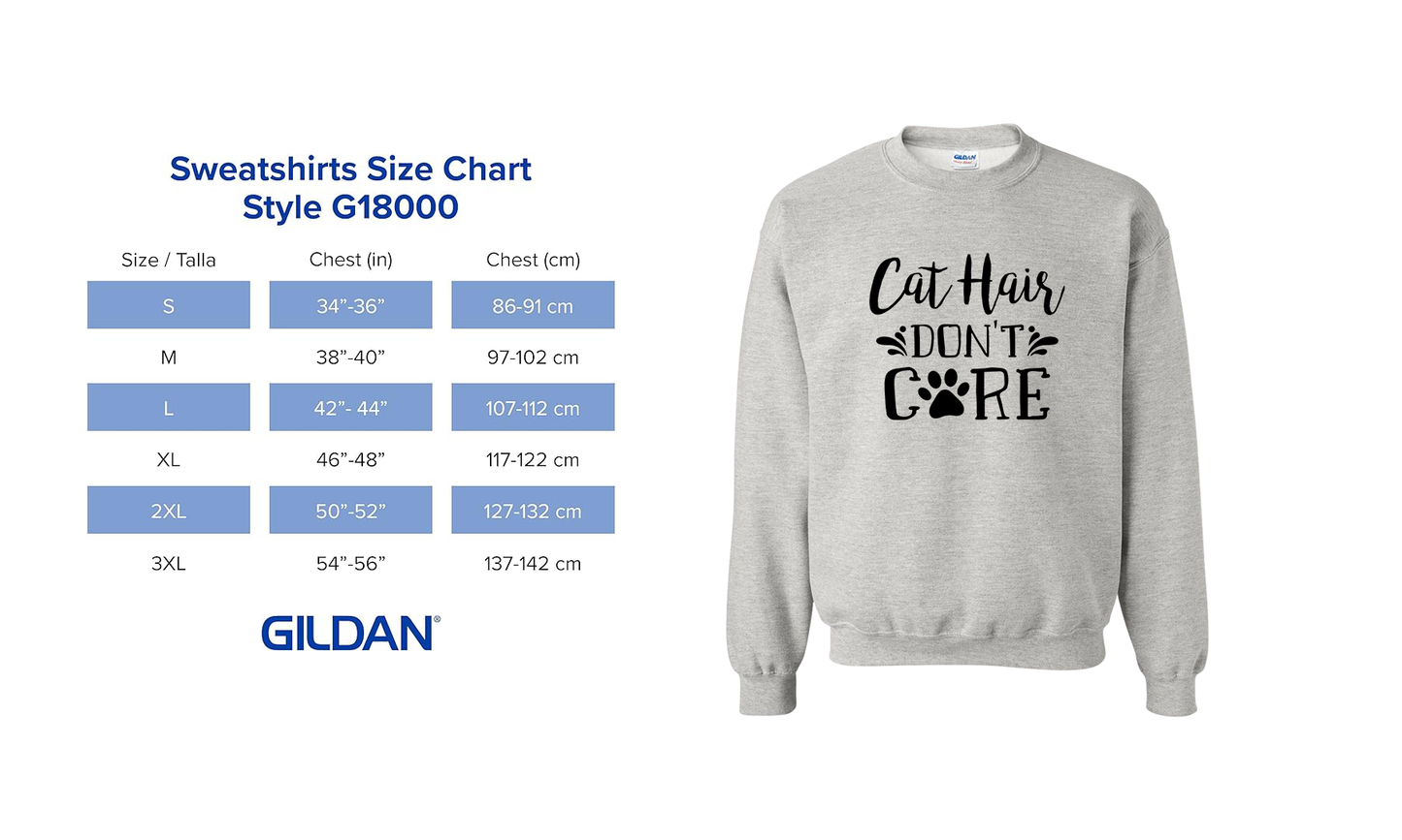 Cat Hair Don't Care Women's 3 Piece Pajama Set - In 3 Color Choices