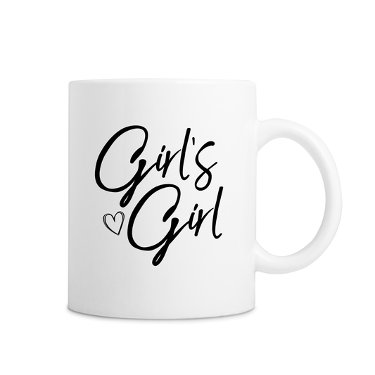 Girl's Girl Mug - White
