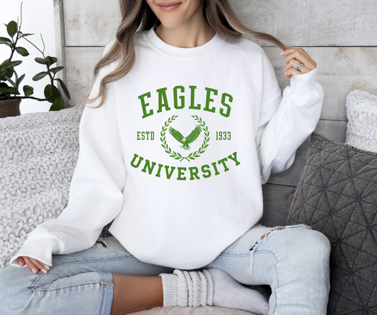 Eagles University Neck Sweatshirt - In 2 Colors