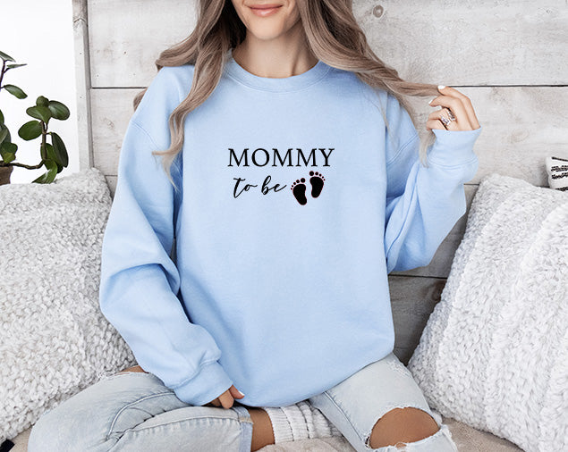 Mommy To Be Crewneck Sweatshirt - In 4 Colors