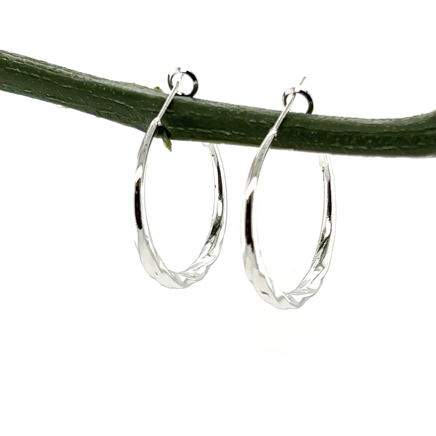 Classic Twisted Everyday Hoop Earring