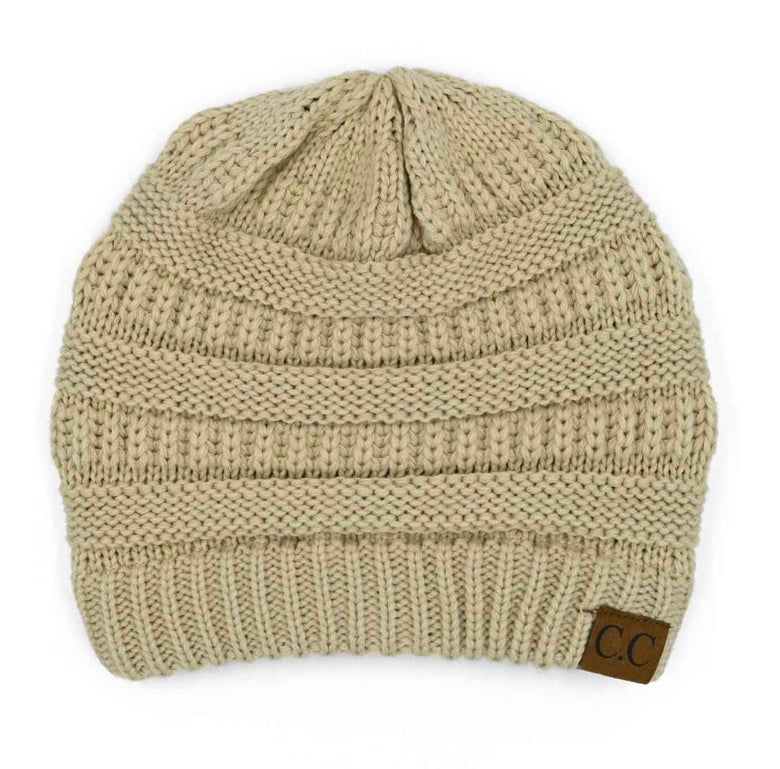 Classic CC Cable Knit Beanie