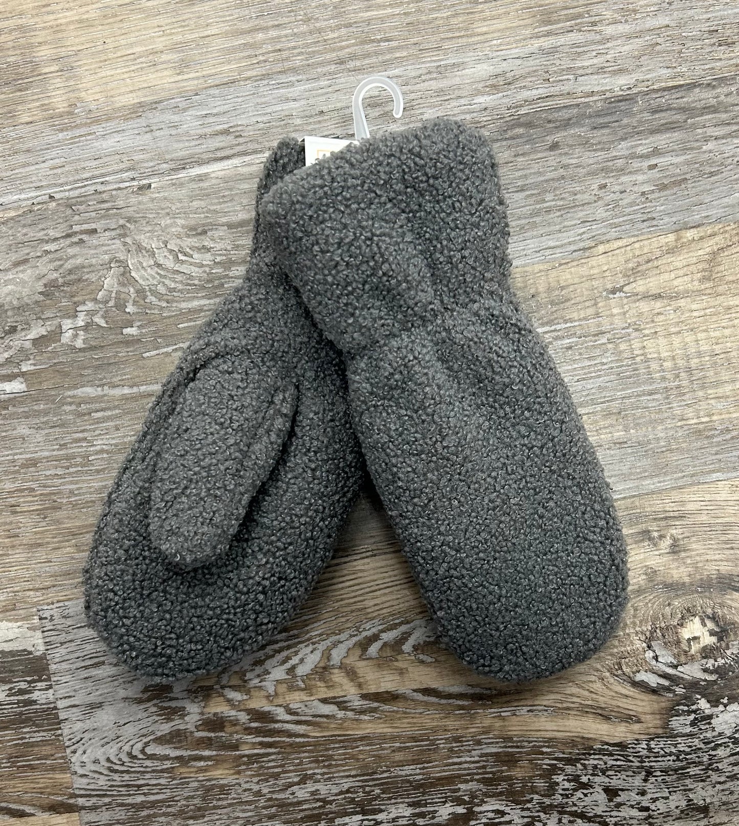 Teddy Bear Fleece Lined Mittens