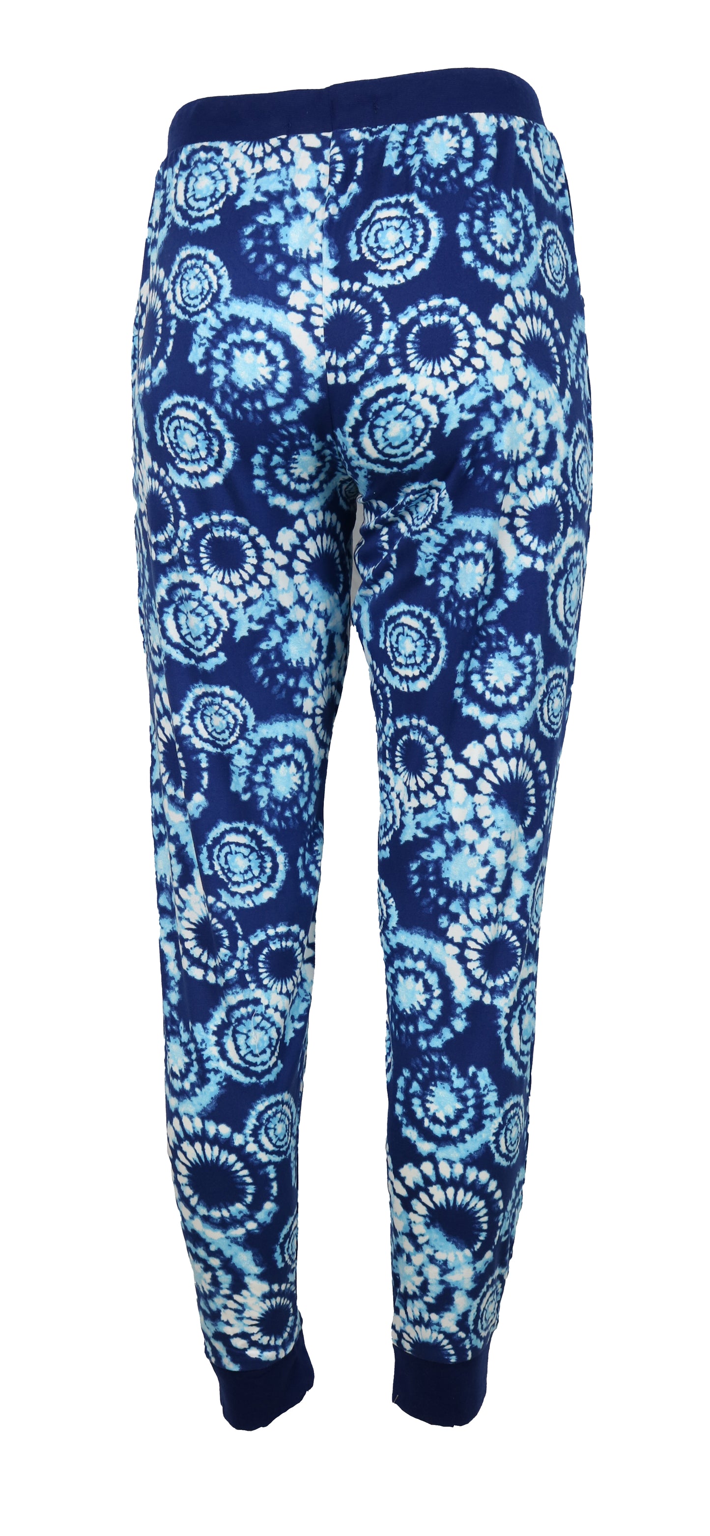 Sunday Funday Blue Tie Dye Jogger Pajama Set