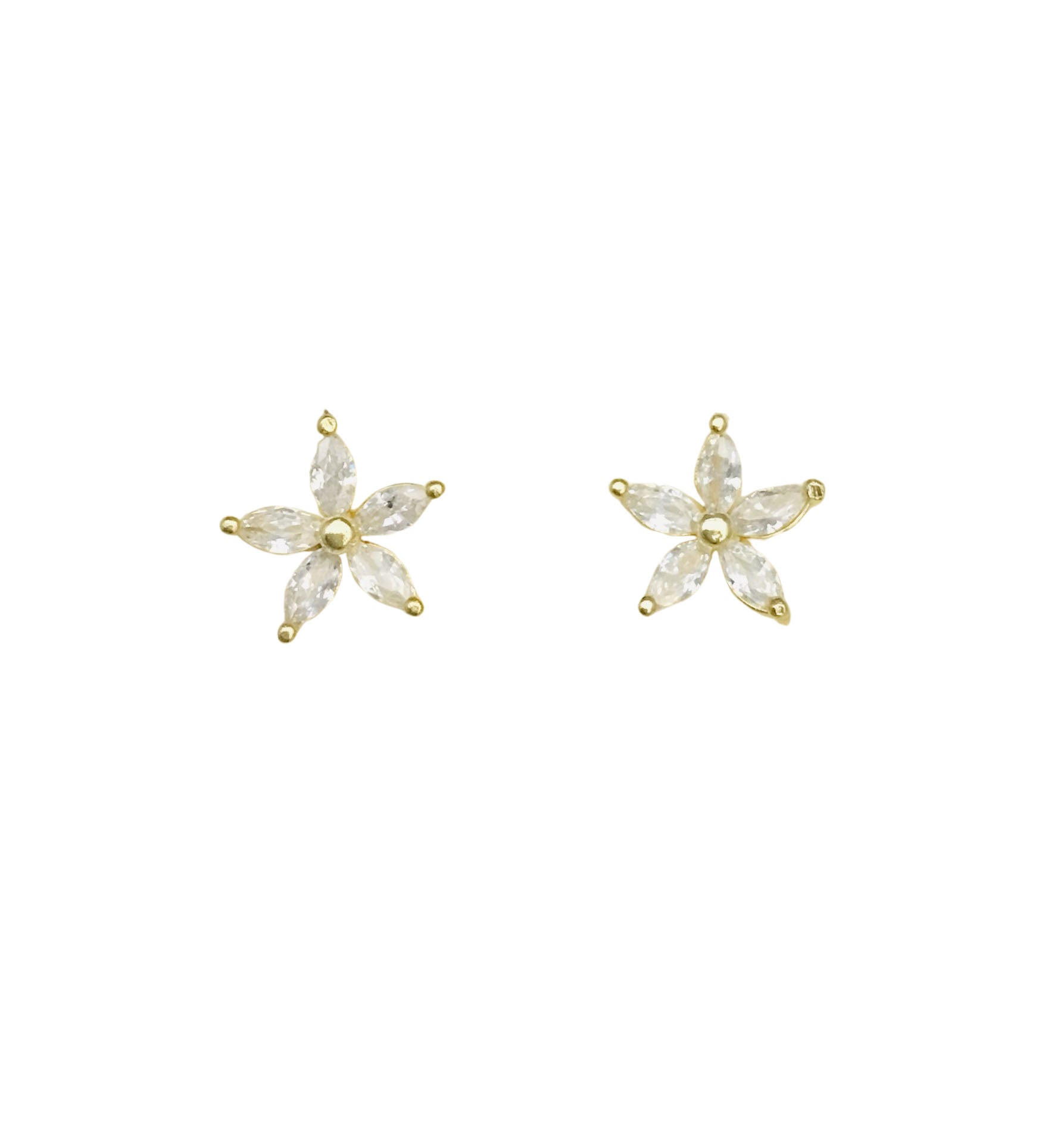 Vixere Stud Earring in 18k Gold – Saint Bones