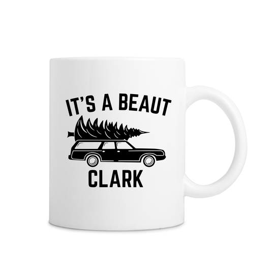 It's A Beaut Clark Station Wagon Mug - White