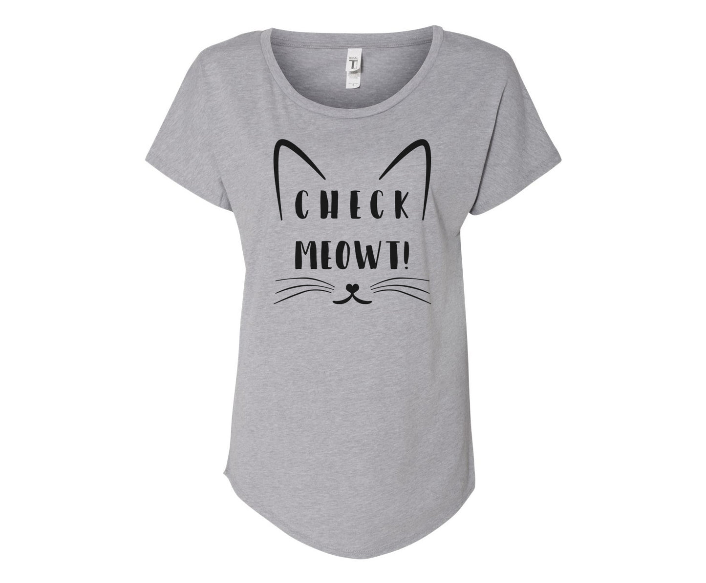 Check Meowt Cat Pink Pajama Jogger Set