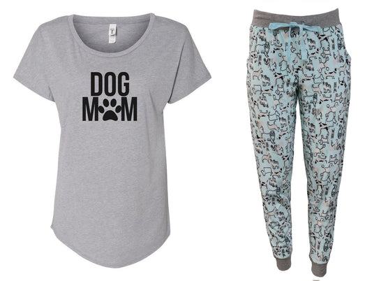 Dog Mom Pajama Jogger Set