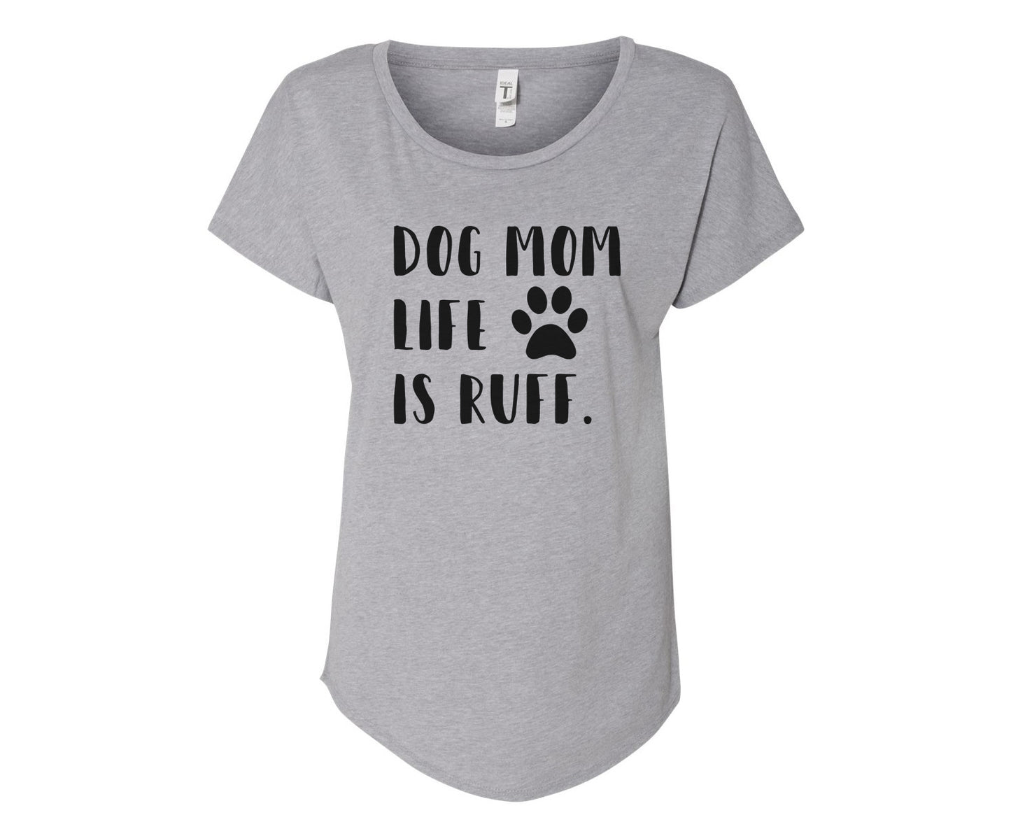 Dog Mom Life Is Ruff Baby Blue Puppy Jogger Pajama Set