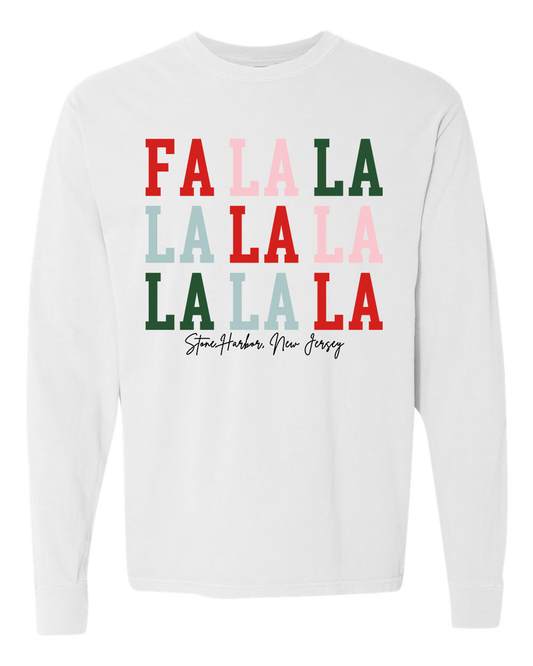 Stone Harbor FALALA Long Sleeve Tee - White