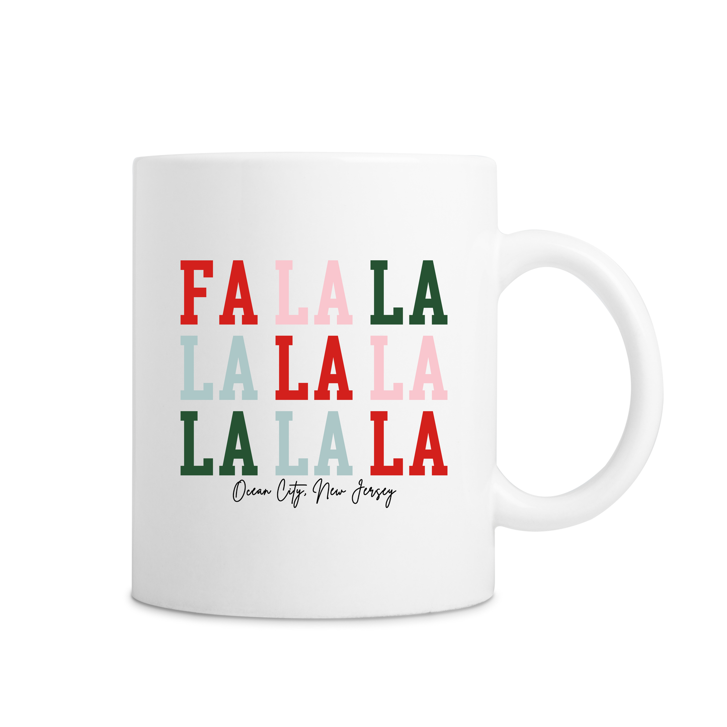 Ocean City FALALA Mug - White