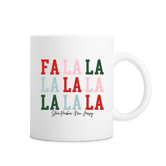 Stone Harbor FALALA Mug - White