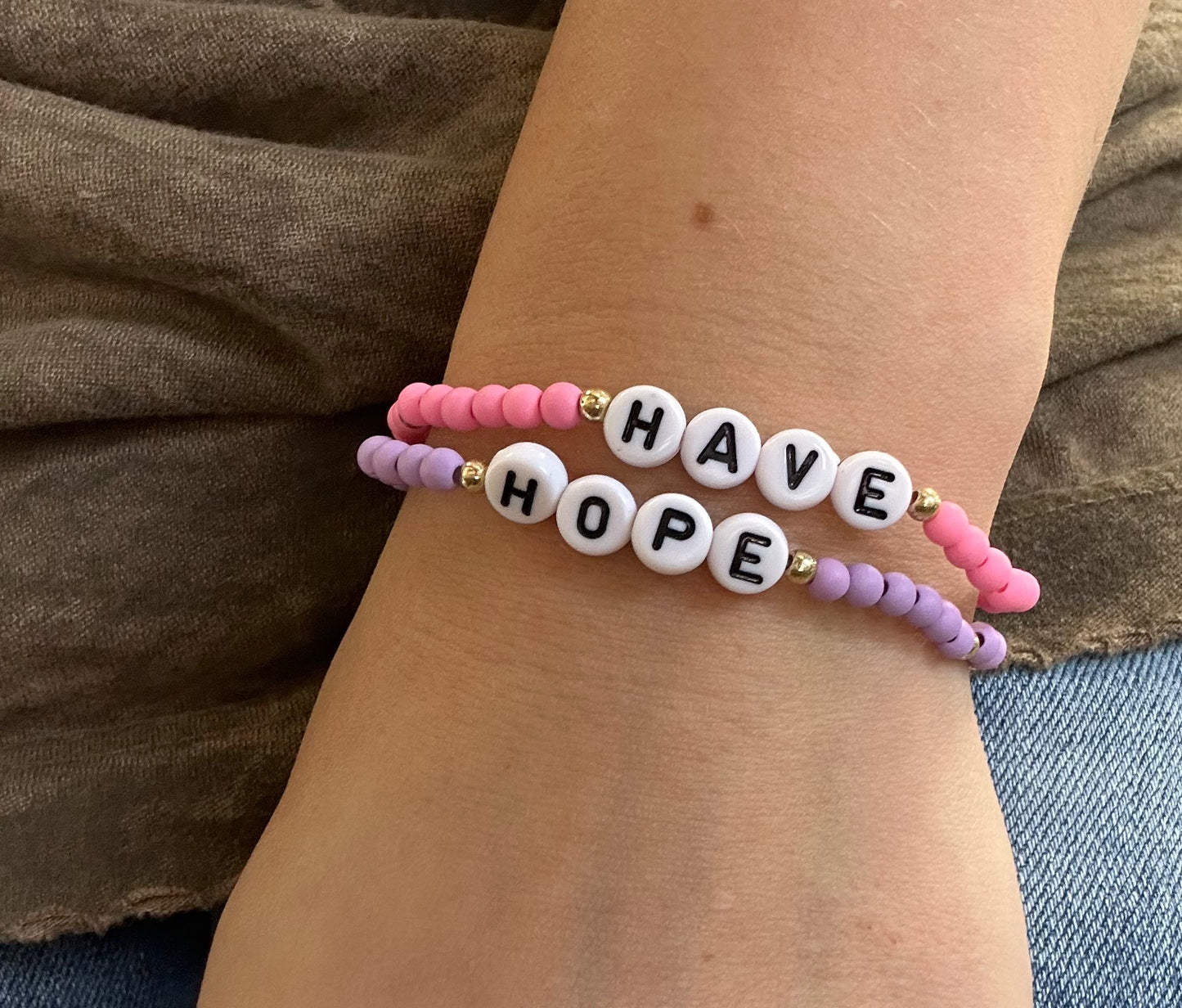 Have Hope Beaded Bracelet Set