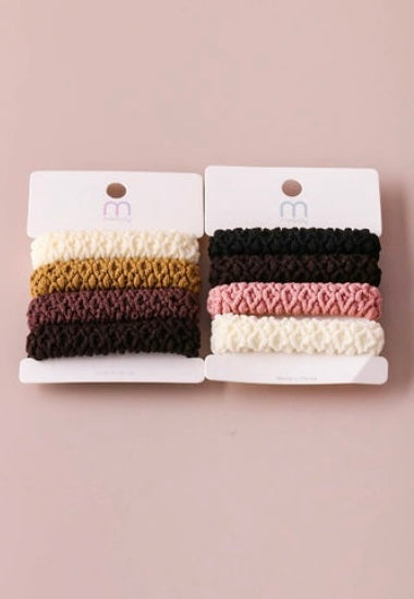 Cushy Thick Hair Tie 4 Pack