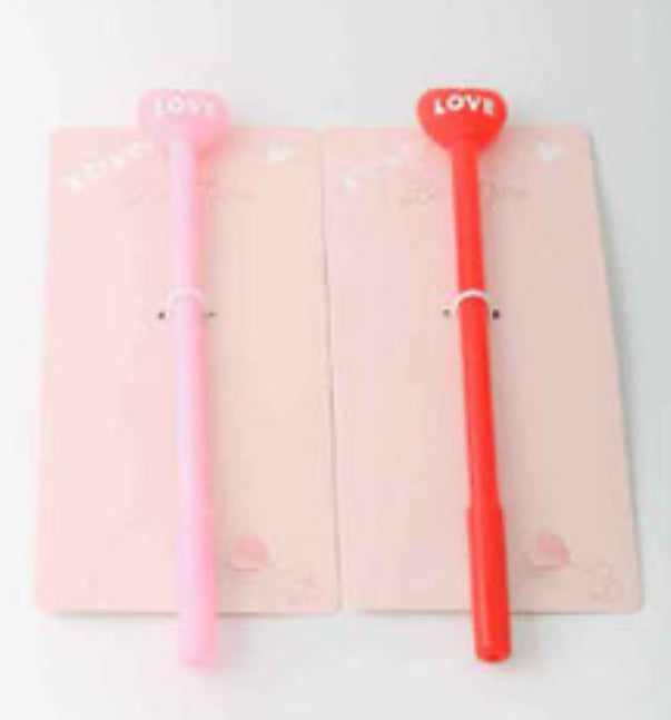 Bubble Heart Love Pen - In 2 Colors