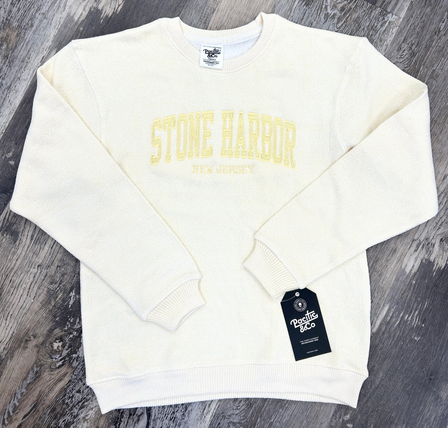 Stone Harbor Embroidered Nantucket Crewneck Sweatshirt