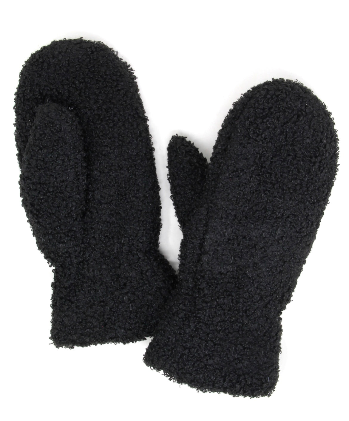 Teddy Bear Fleece Lined Mittens