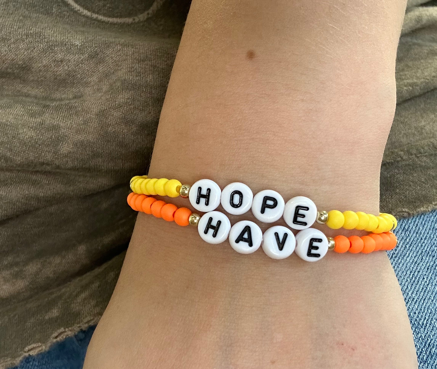 Have Hope Beaded Bracelet Set