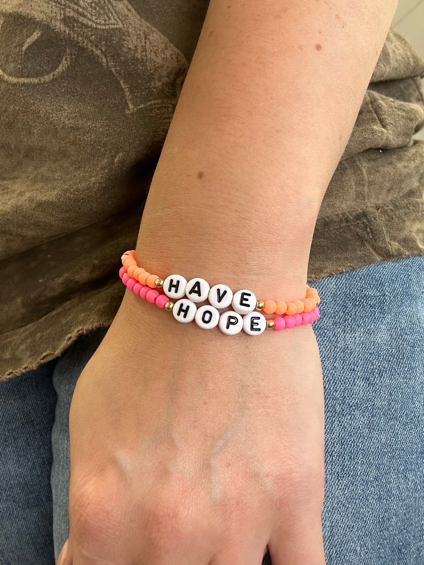 Have Hope Beaded Bracelet Set