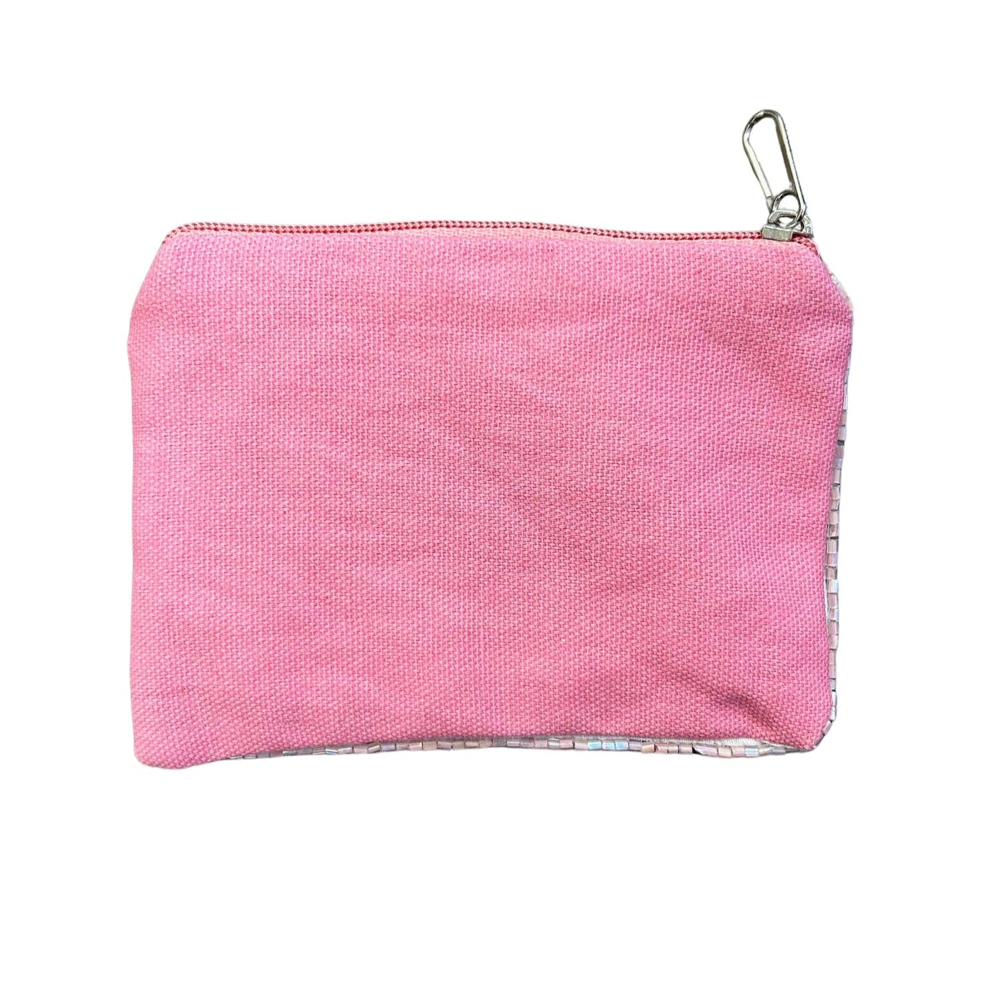 Best Mom Ever Beaded Zipper Coin & Card Bag