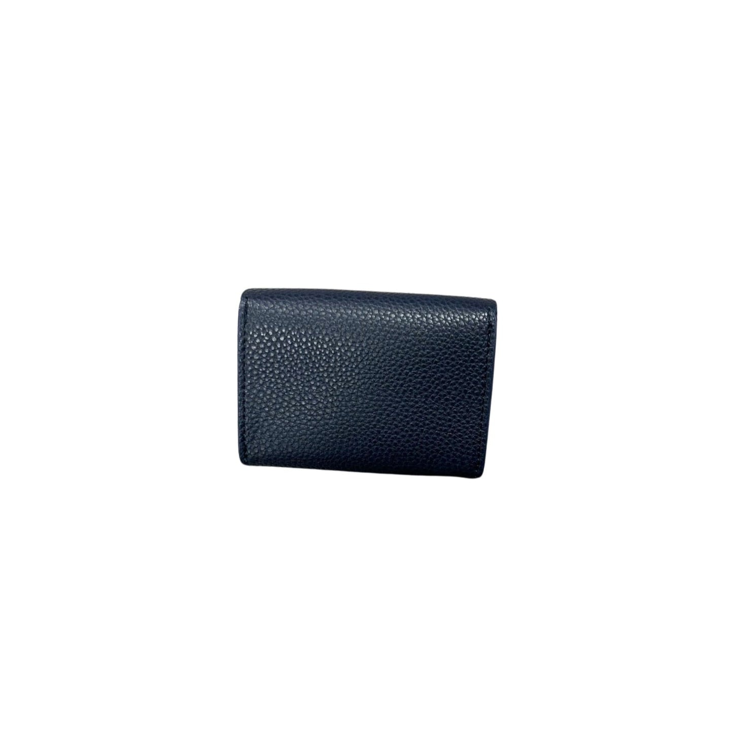 Turn Lock Faux Leather Wallet With Gold Clasp- In 3 Colors