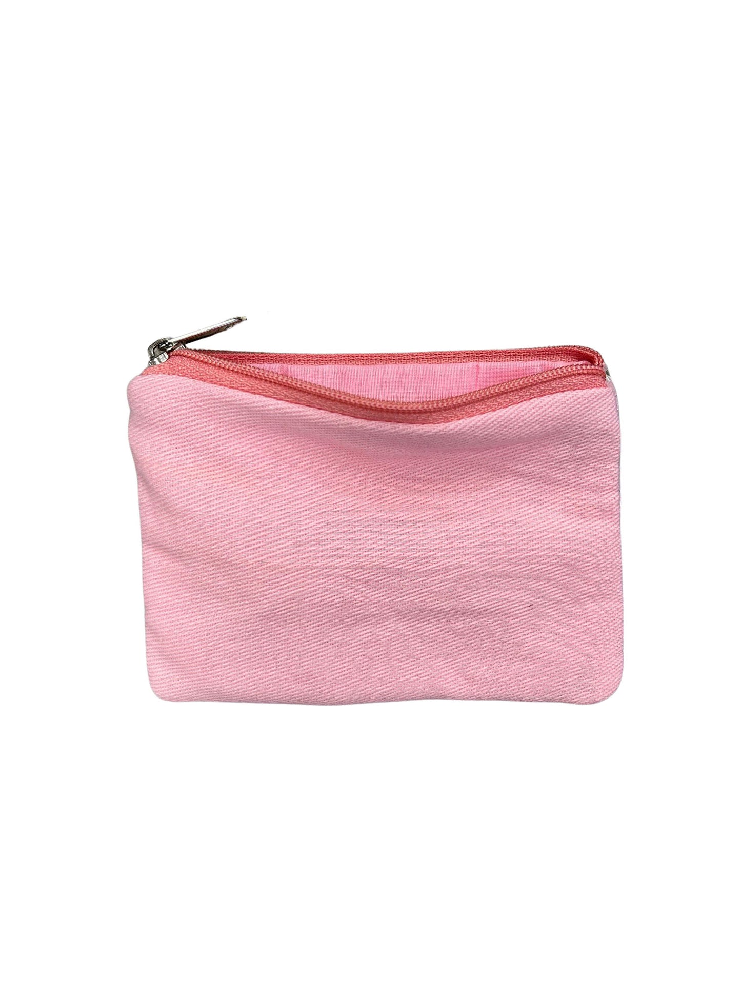 Girl Math University - It's Basically Free - Beaded Zipper Coin & Card Bag