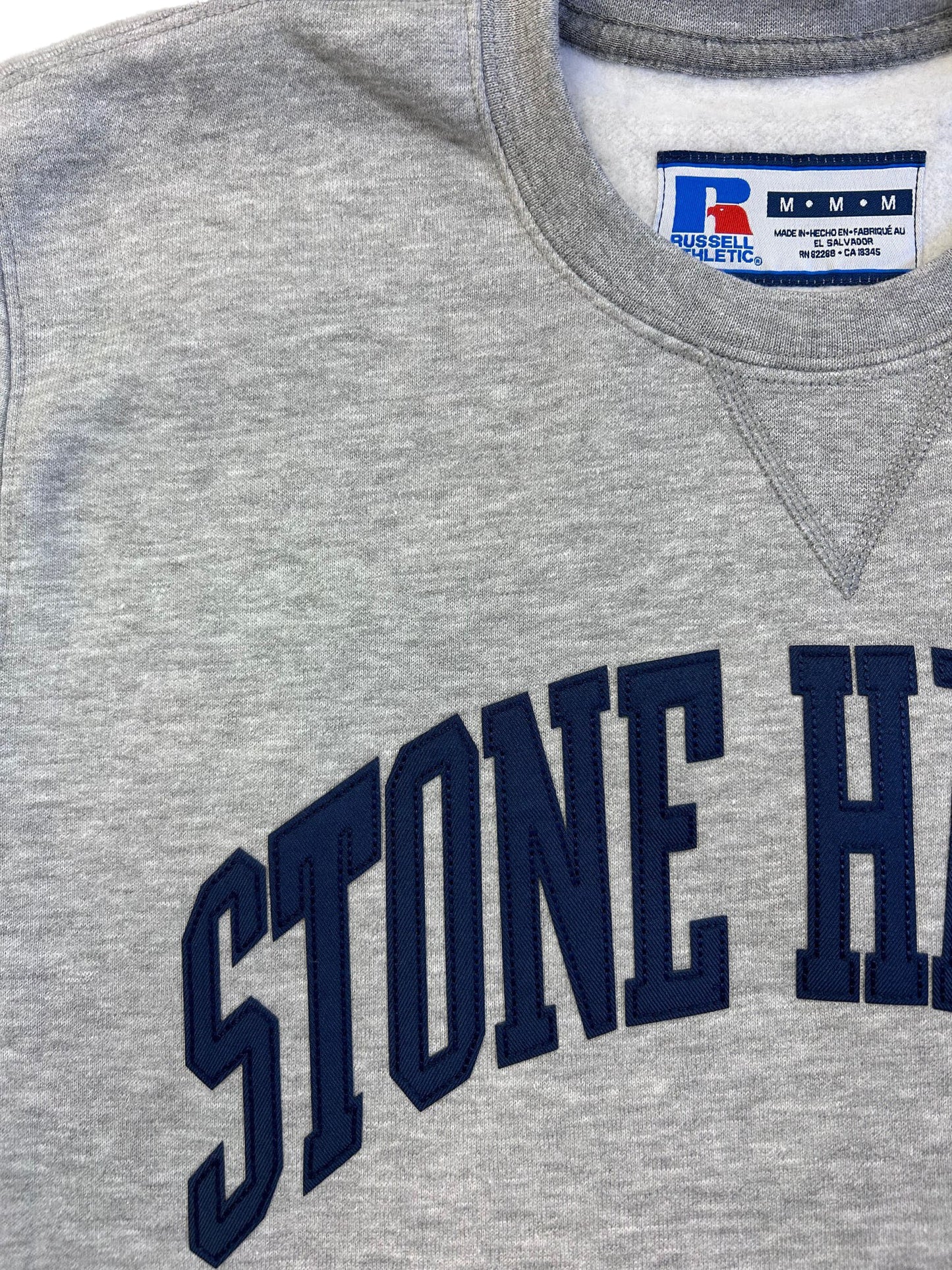 Stone Harbor Navy & Heather Grey Crewneck Sweatshirt - Taylor Swift Look-A-Like