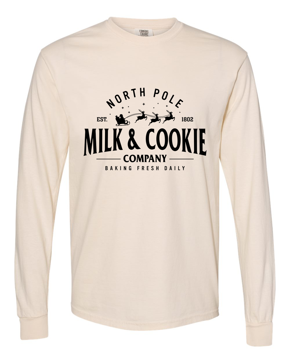 North Pole Milk & Cookie Company Long Sleeve Tee - In 2 Colors