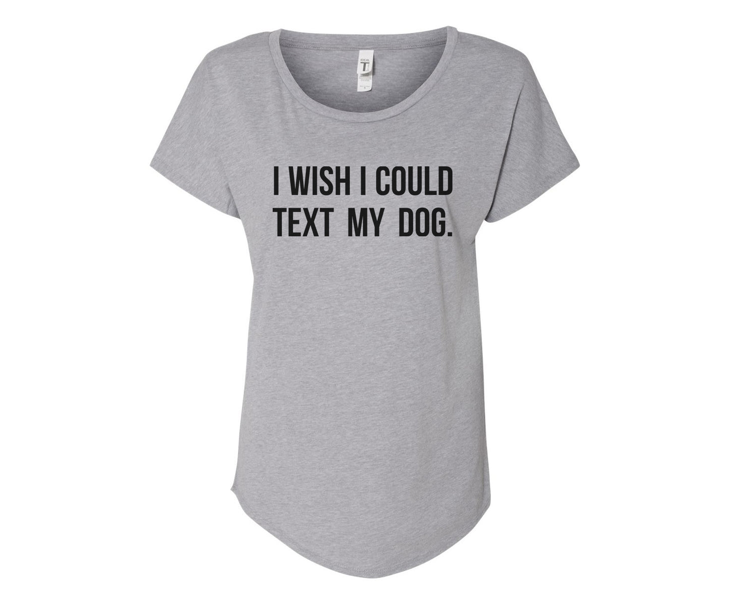 I Wish I Could Text My Dog Baby Blue Puppy Jogger Pajama Set
