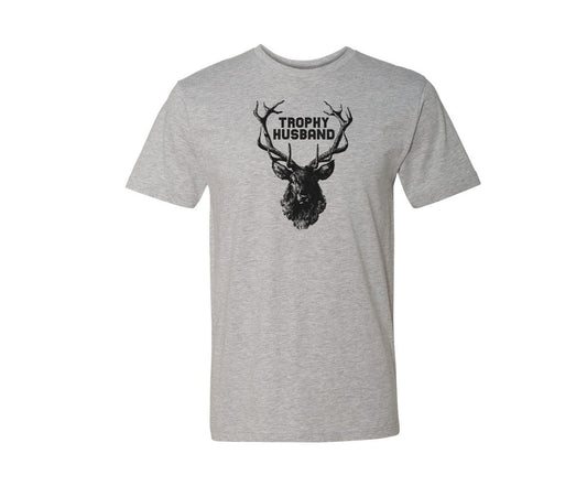 Trophy Husband Men's Tee Shirt - Grey
