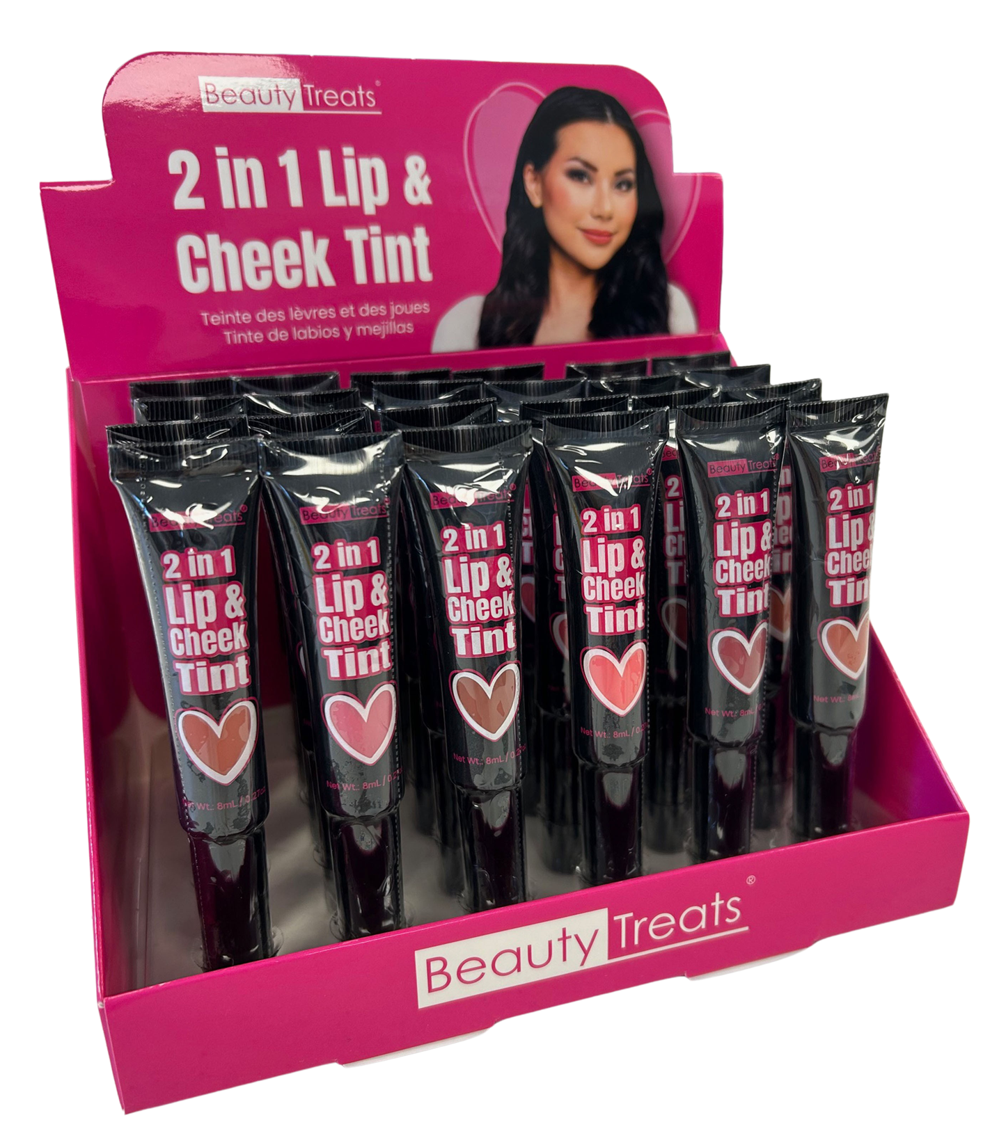 2 In 1 Lip & Cheek Buildable Tint - In 6 Shades