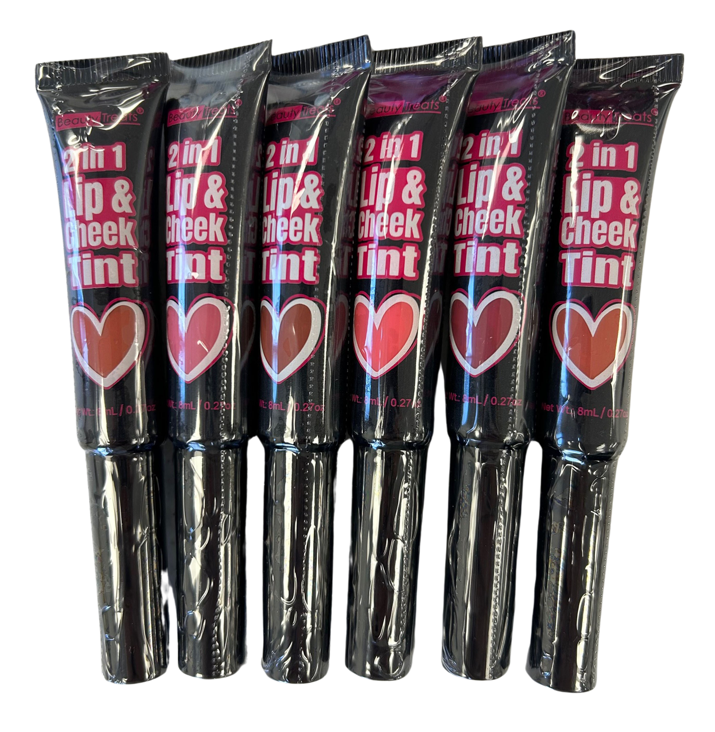 2 In 1 Lip & Cheek Buildable Tint - In 6 Shades