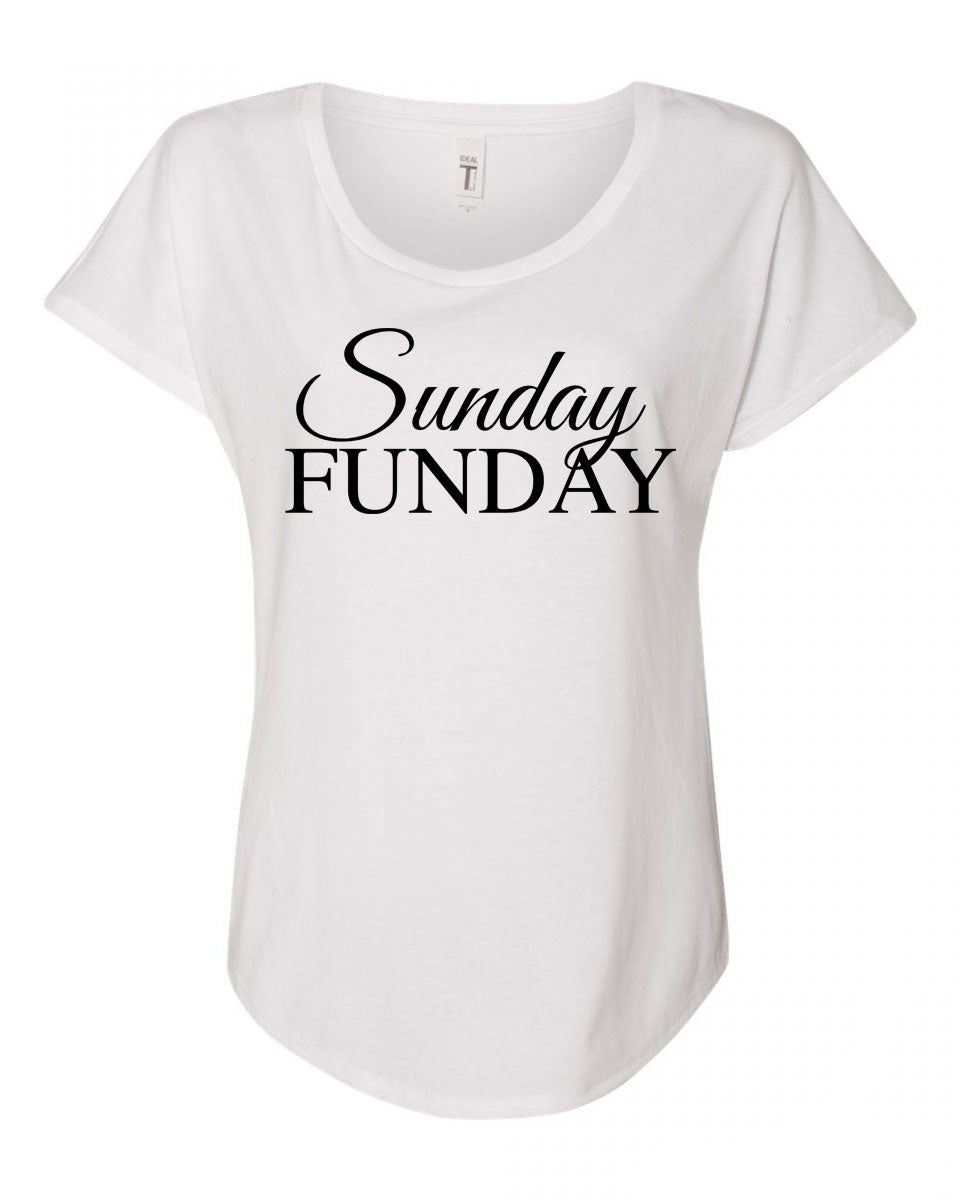 Sunday Funday Short Sleeve Cotton Tee - Shop Making Waves