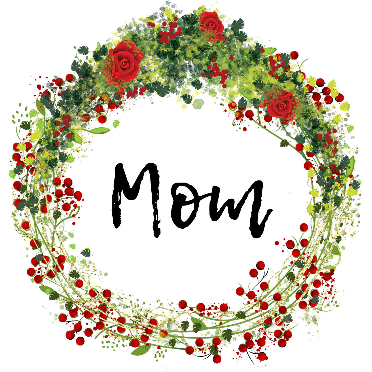 Winter Berry Bag - Momma, Bonus Mom, Step Mom, & Mom Available