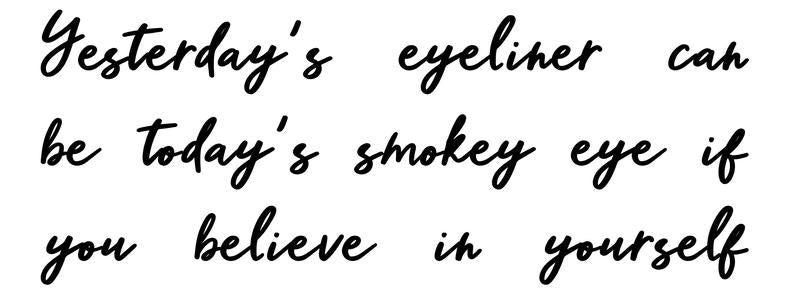 Smokey Eye Canvas Zipper Bag