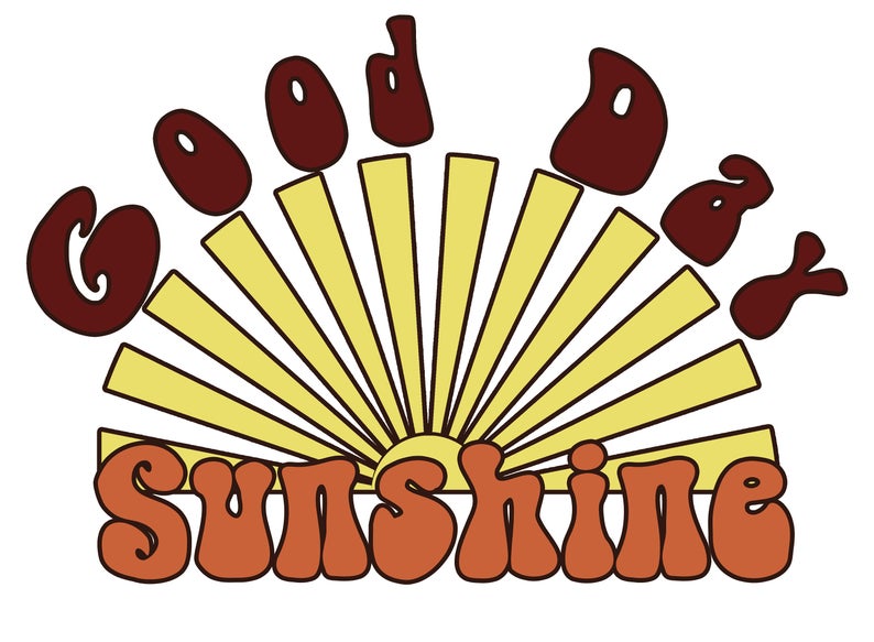 Good Day Sunshine Canvas Zipper Bag