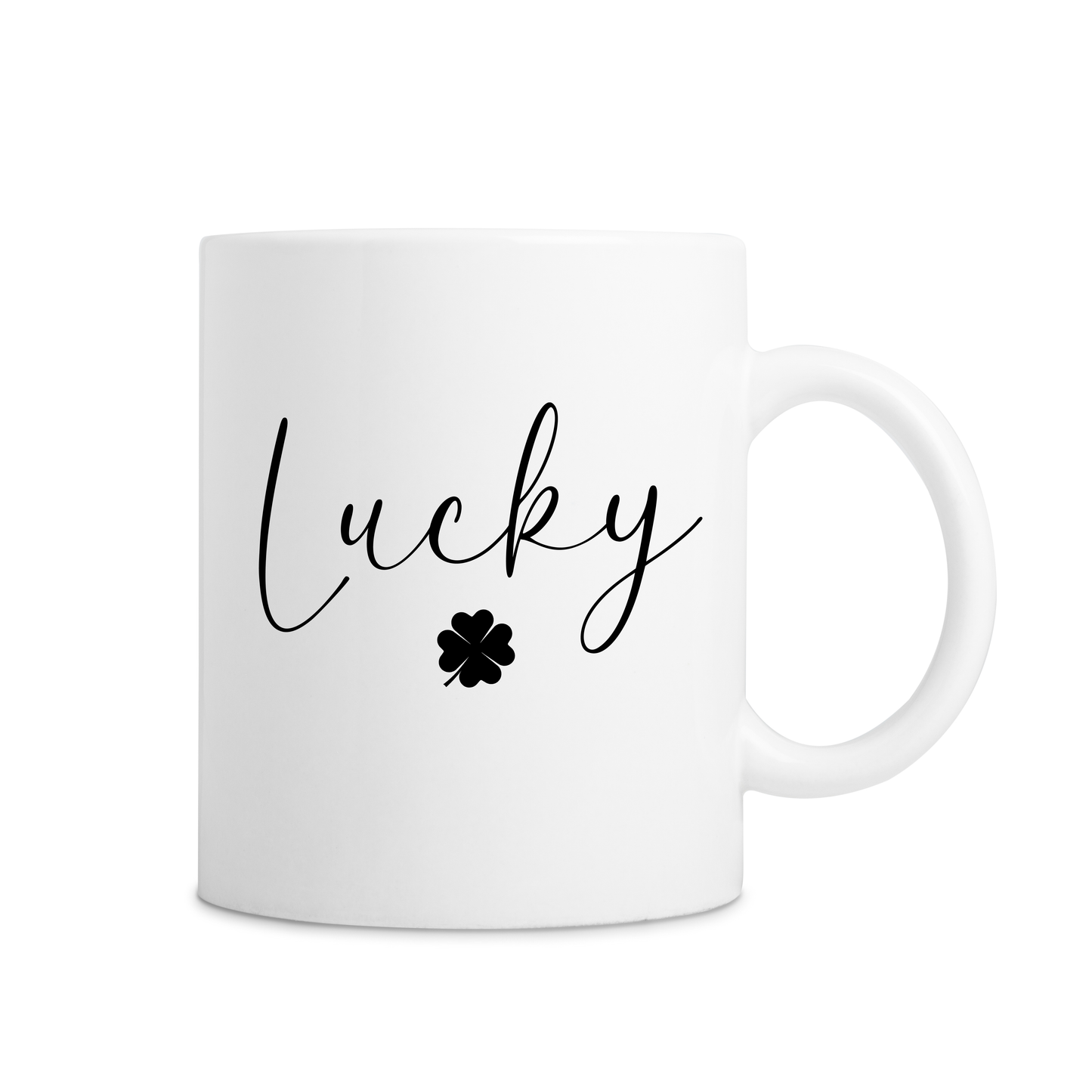 Lucky Clover Mug - White