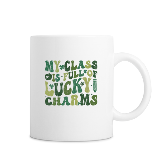 My Class Is Full Of Lucky Charms Mug - White