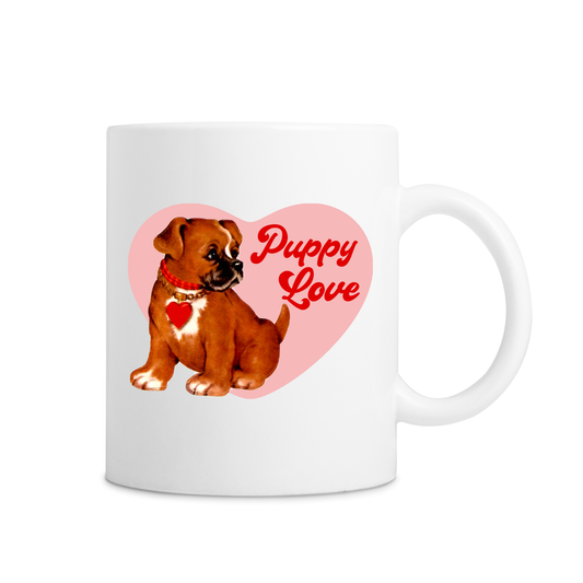 Good Boy Puppy Love Mug - White