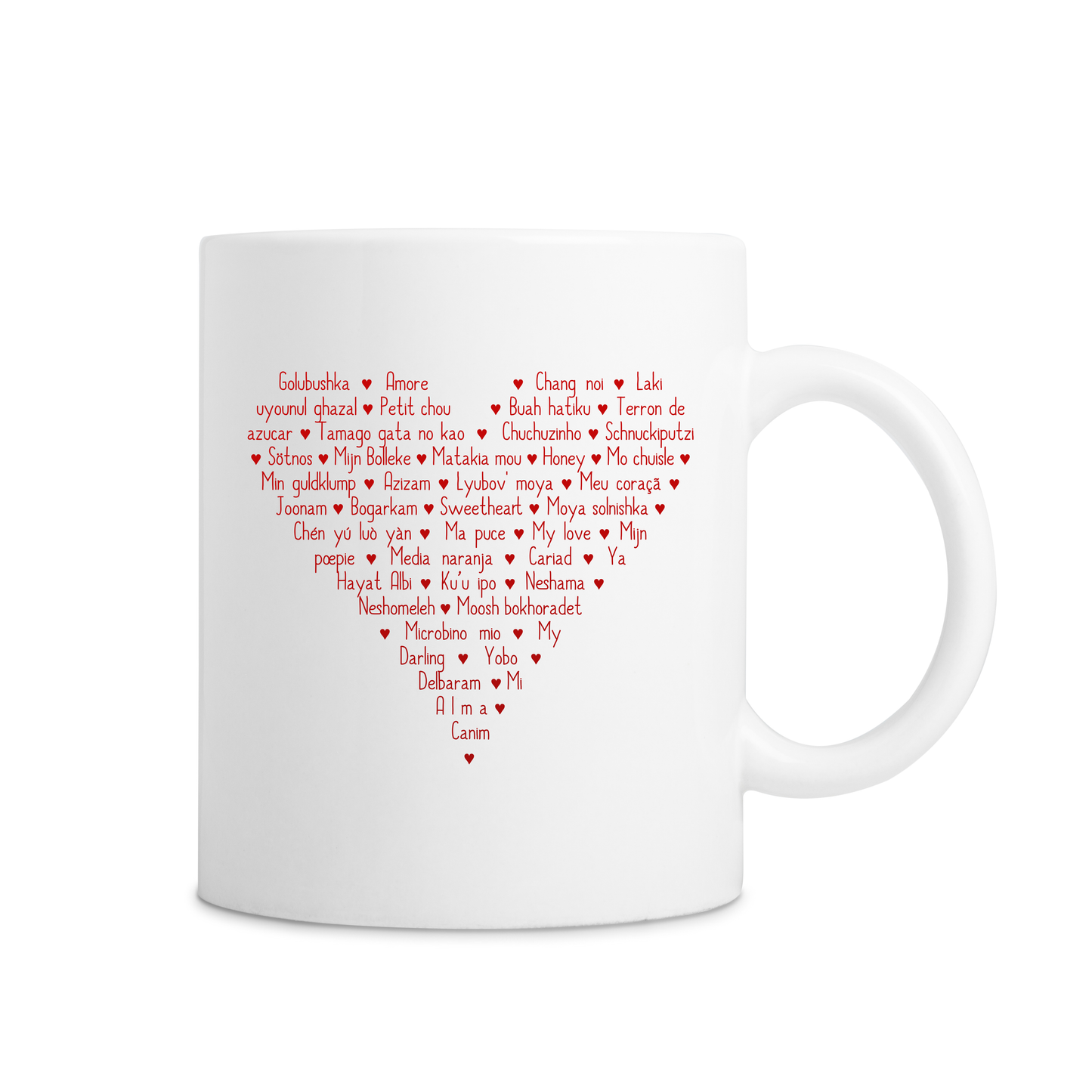 Terms Of Love Mug - White