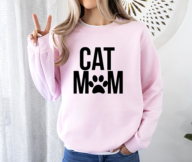 Cat Mom Women's 3 Piece Cat Pajama Set - In 3 Color Choices