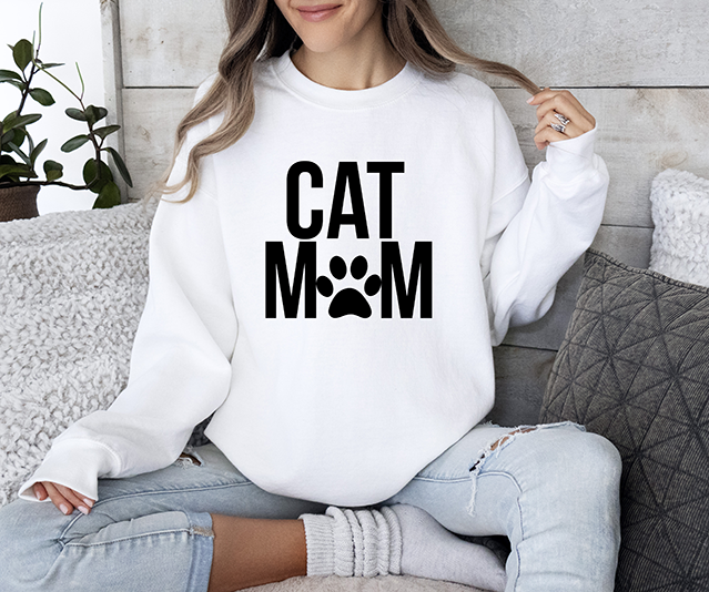 Cat Mom Women's 3 Piece Cat Pajama Set - In 3 Color Choices