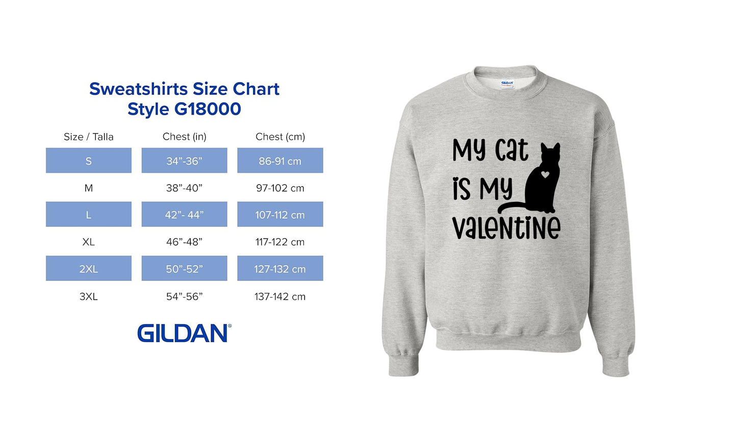 My Cat Is My Valentine Women's 3 Piece Cat Pajama Set - In 3 Color Choices