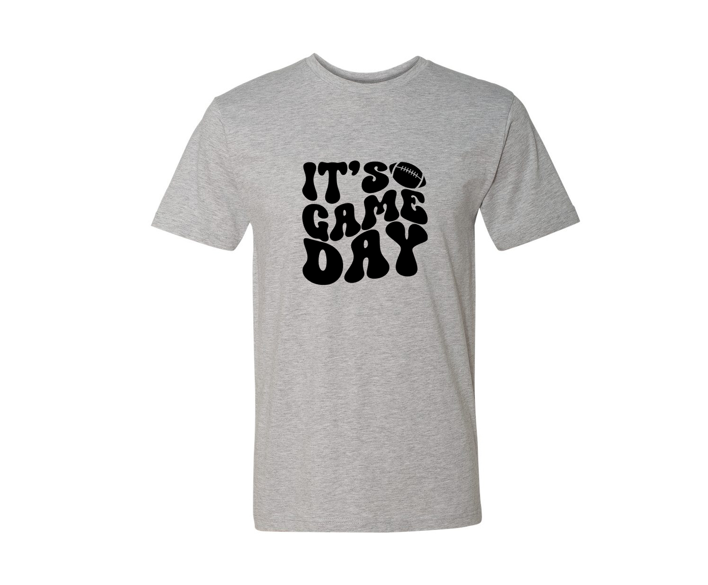 It's Game Day Football Men's Fit Tee Shirt - Grey