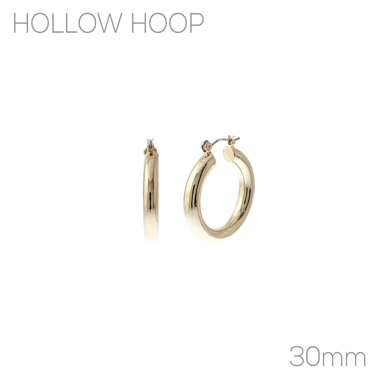 Hollow hoops on sale