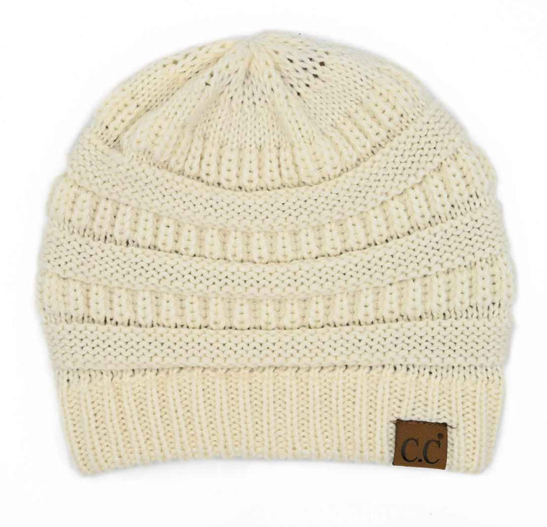 Classic CC Cable Knit Beanie