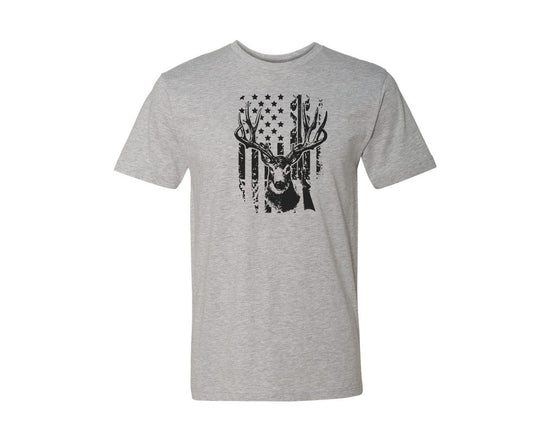 American Hunter Men's Tee Shirt - Grey