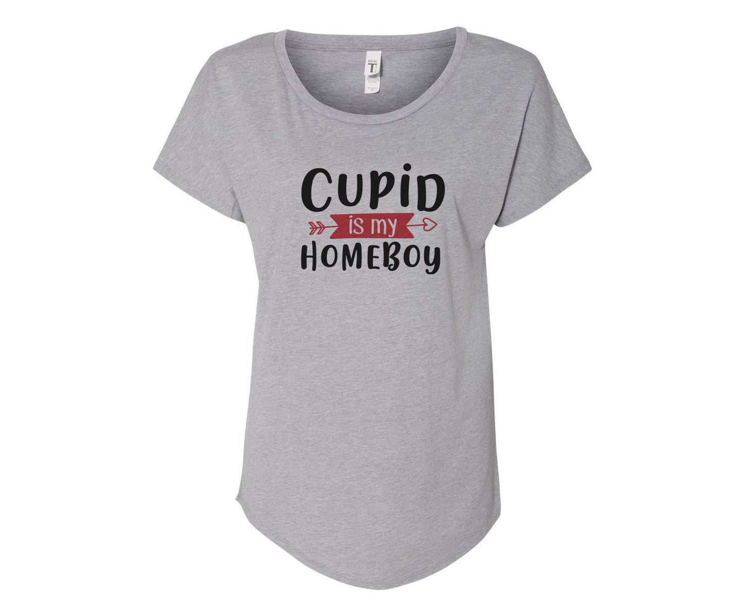 Cupid Is My Homeboy Ladies Shirt & Pant Pajama Set