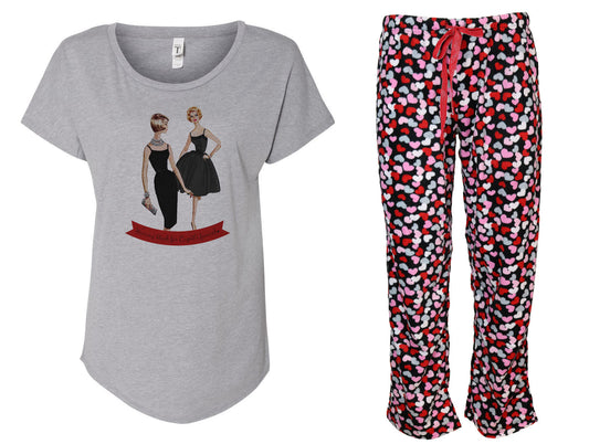 Cupid's Funeral Ladies Shirt & Pant Pajama Set
